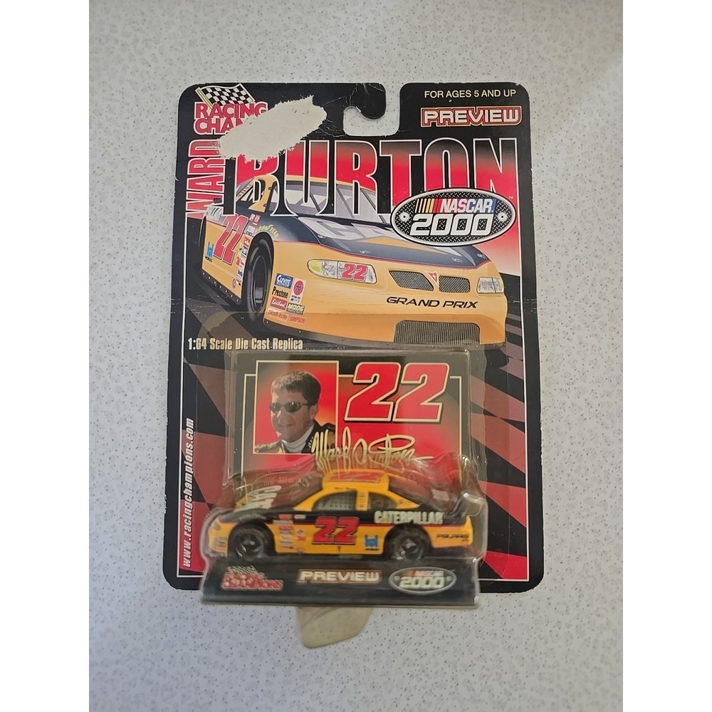#22  WARD BURTON   Caterpillar Pontiac   Racing Champions 2000  1:64 car  NASCAR